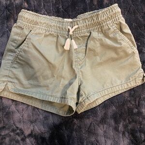 GAP Green Athletic Shorts with Elastic Waistband